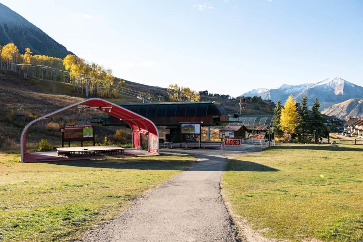 Studio 115 Perfect Location With Pool And Hot Tub Crested Butte Eksteriør billede